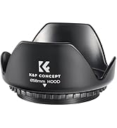 K&amp;F Concept 58mm Tulip Flower Lens Hood for Canon Rebel T8i T7 T7i T6i T6 T6s T5i T5 T4i T3i SL3 ...