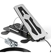 Universal Dual Brake Car Passenger Side Pedal Set – Stainless Steel Driver Assist Device with Adj...