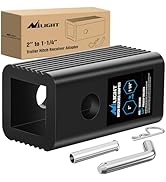 Nilight Trailer Hitch Receiver Extender Adapter Reducer 2 to 1-1/4 Inch Sleeve Convertor Receiver...