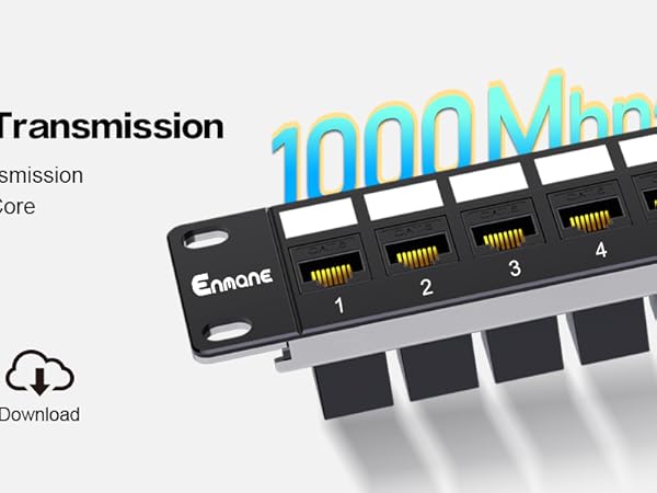 24port keystone patch panel