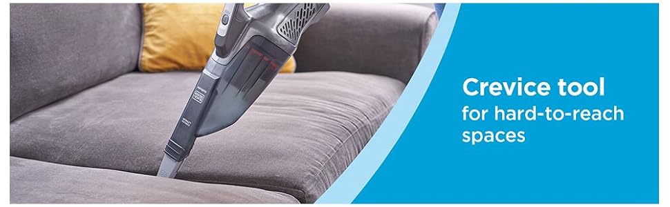 BLACK+DECKER 20V dustbuster, Cordless Handheld Vacuum, Home and Car Vacuum (BCHV001C1)