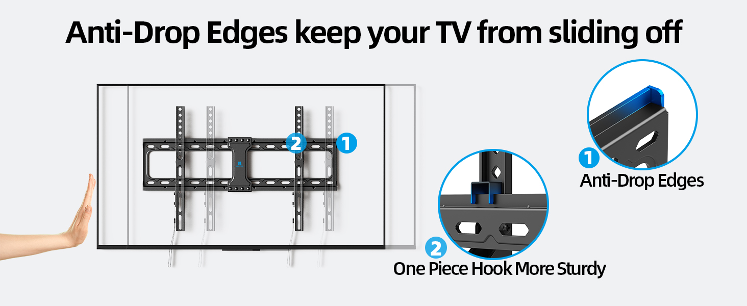 low profile tv wall mount