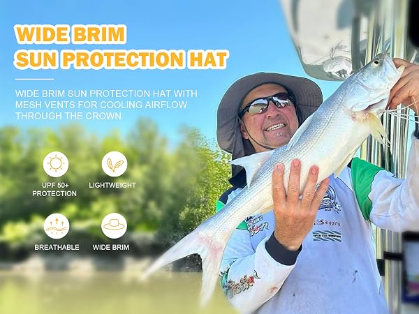 UPF50 WIDE BRIM SUN HAT 01