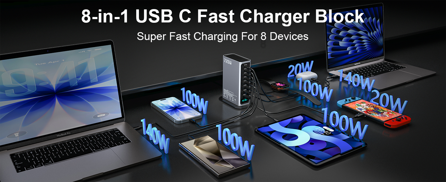 High-Power Fast Charging Station