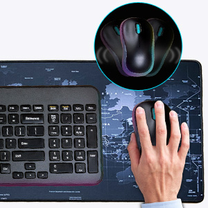 smooth gaming mouse pad