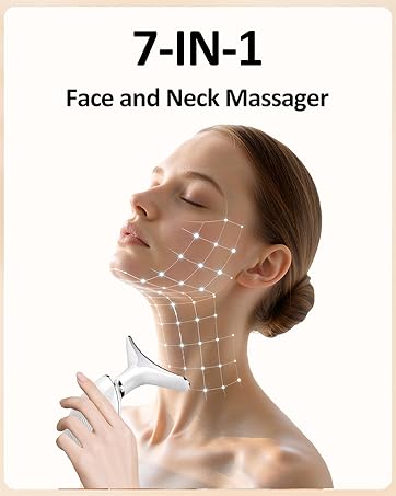 7 Color Face and Neck Massager
