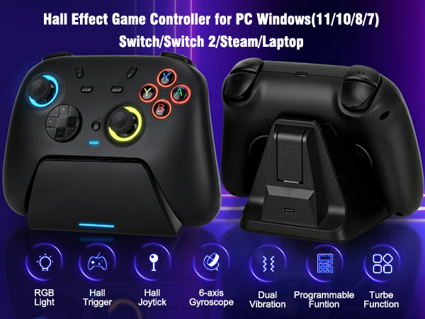 PC Controller Wireless with Charing Dock