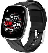 Transformers Kids Smart Watch-Officially Licensed,1.78" HD Touchscreen Fitness Tracker,Heart Rate...