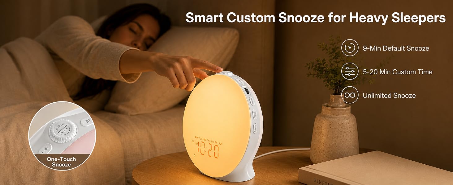 Smart Custom Snooze for Heavy Sleepers