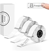 ORGSTA Label Maker Tape, Standard Laminated Thermal Label Tape Replacement, 0.55"x1.57" (14x40mm)...