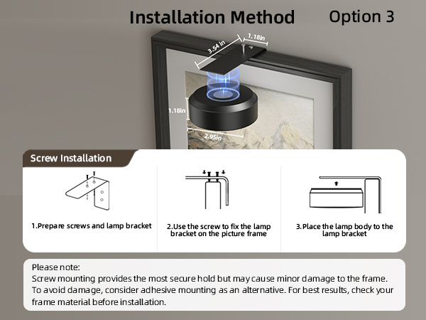 picture light for wall