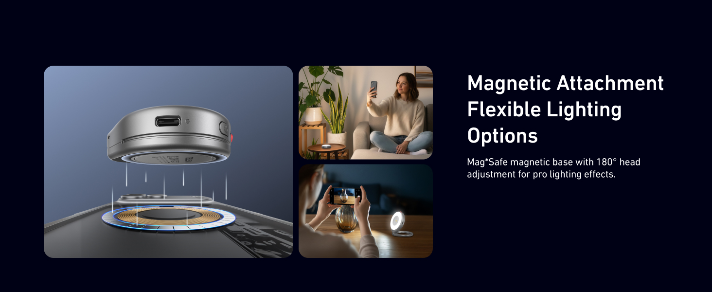 selfie light for iphone magnetic