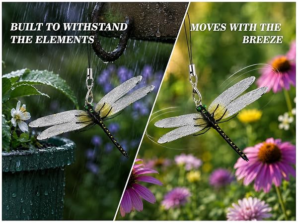 dragon fly clips for bugs repellent