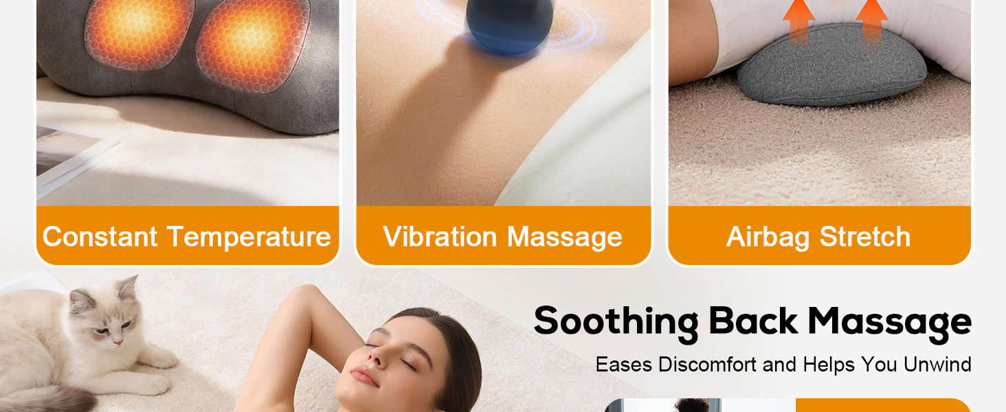 triple fusion back massager for