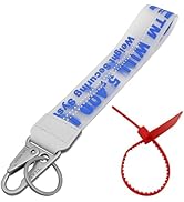 maxin Classic Pvc Keychain Fashion Keychains Lanyard,Compatible Wristlet Strap for Key,Wristlet K...