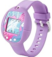 Soft Silicone Wristband for Tamagotchi Original, for Gen 1/2, Neon, Retro Flowers, 90s, Fresh Str...
