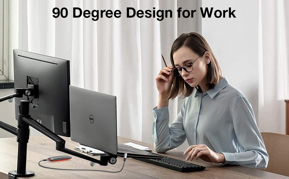 usb c to usb c cable 90 degree 100W fast charging