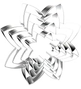 Sunflower Cookie Cutter Set - 5 inch, 4 inch, 3 inch, 2 inch - 4 Piece Mother’s Day Flowers Cooki...