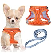 YIMEIS Dog Harness and Leash Set, No Pull Soft Mesh Pet Harness, Reflective Adjustable Puppy Vest...