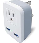 Type G UK Power Plug Adapter, Travel Adapter for US to British England, London, Ireland, Scotland...