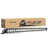 Nilight - 40005C-A 31inch 150W Spot &amp; Flood Combo Single Row 14500LM Off Road LED Fog &amp; Driving R...