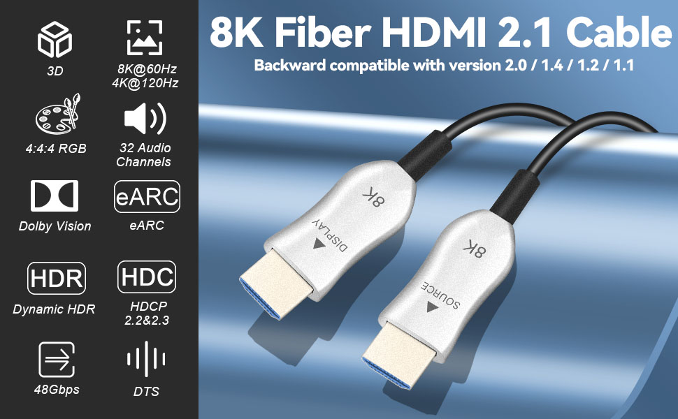 fiber optic hdmi cable