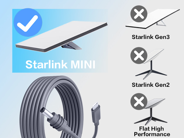 starlink mini power cable