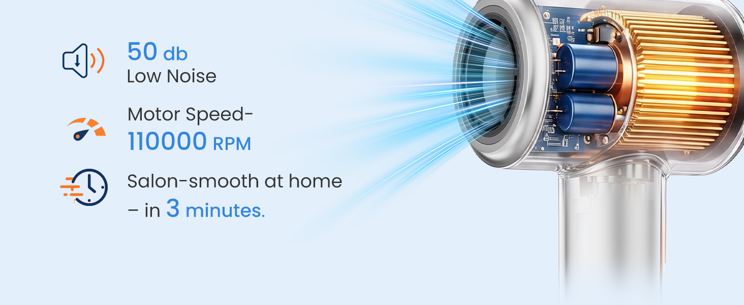 Hair Dryer High Speed Ionic Hair Dryer