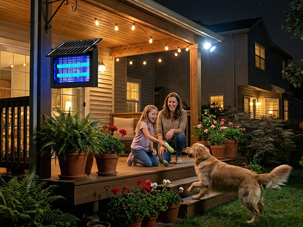 bug zapper outdoor solar powered