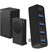 USB Hub for Xbox Series X/S, Joso 5-Port USB Expander Adapter for Xbox Series S &amp; X Accessories w...