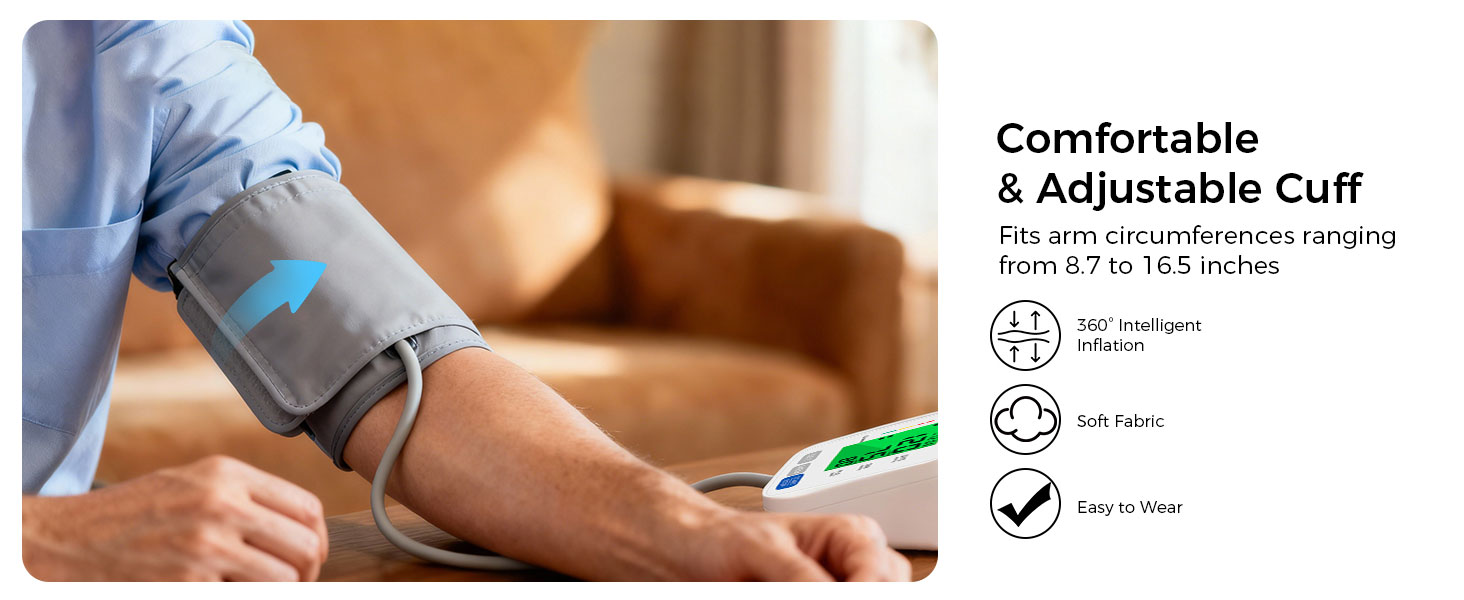 Comfortable Adjustable Cuff