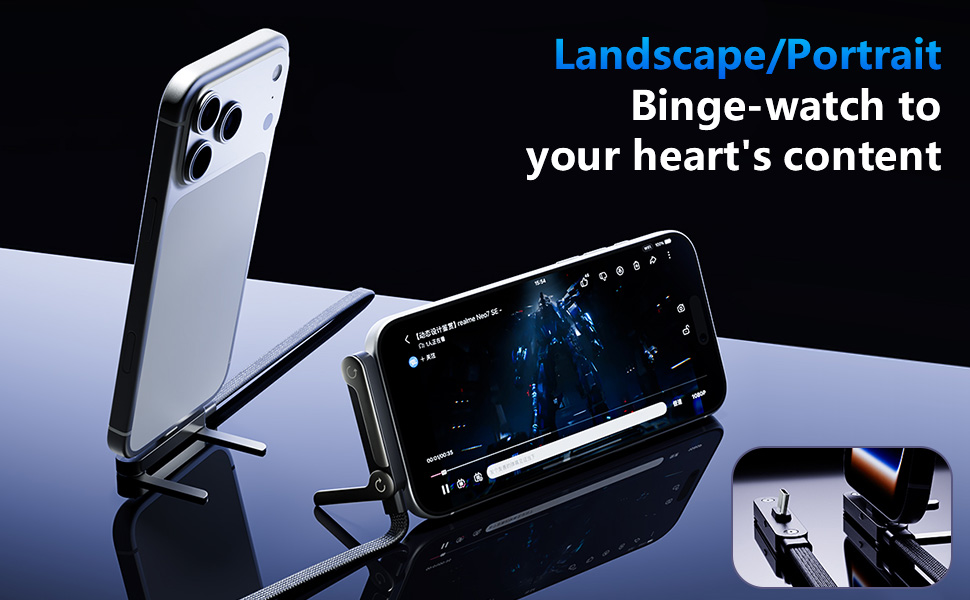 Invisible Holder Charger Cable with Stand