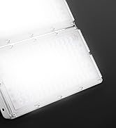 Viugreum 300W LED Flood Light, 24000LM Super Bright Outdoor Work Stadium Lights, 6000K Daylight W...