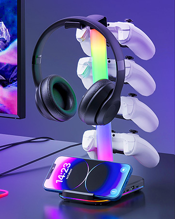 gaming headset stand