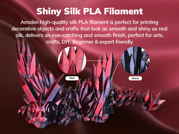 3d printer filament 3d printing silk 1.75 multicolor pla gradient pla color change color shift pla