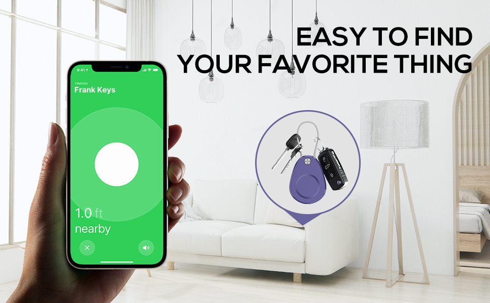 waterproof airtag keychain