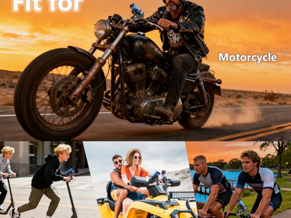 quad lock motorcycle mount