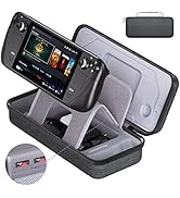 Steamhof Carrying Case for Steam Deck, Portable Hard Shell Travel Case for Steam Deck Console and...