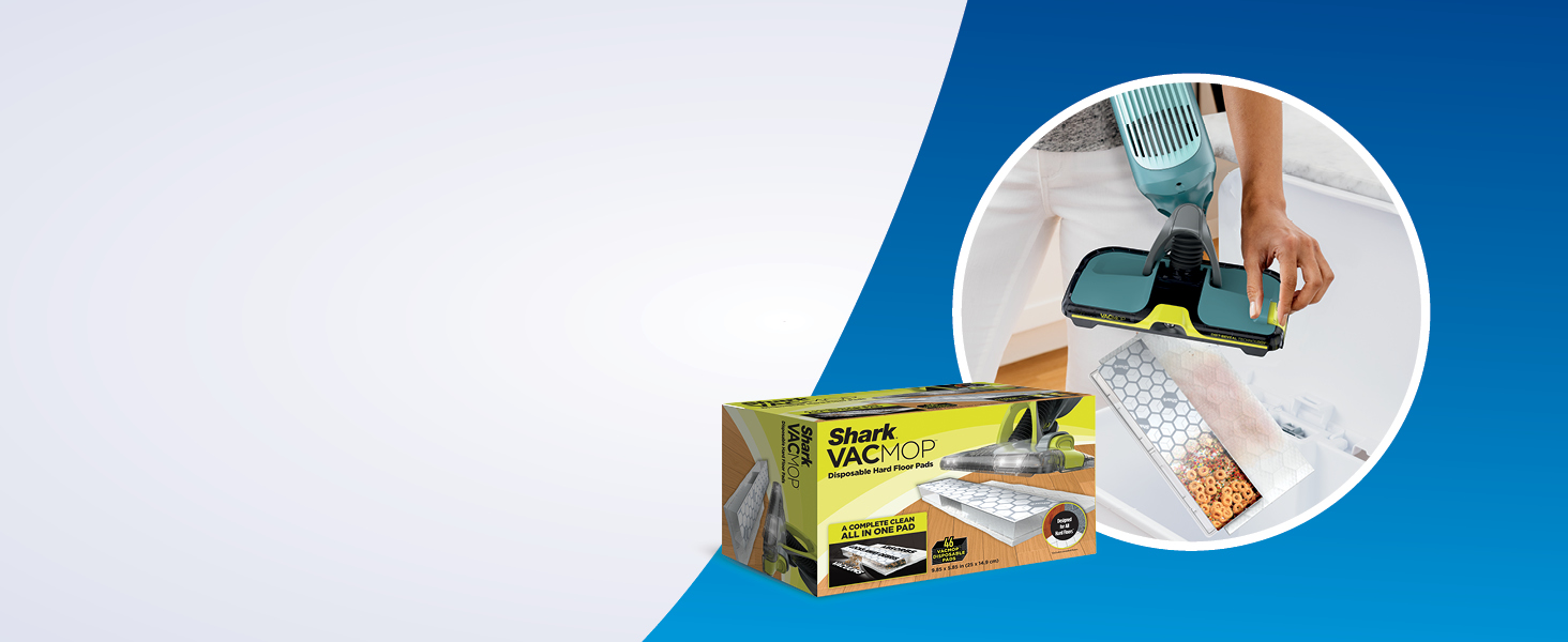 Lock away dry debris and pet hair while absorbing wet messes, then toss the pad away with one click