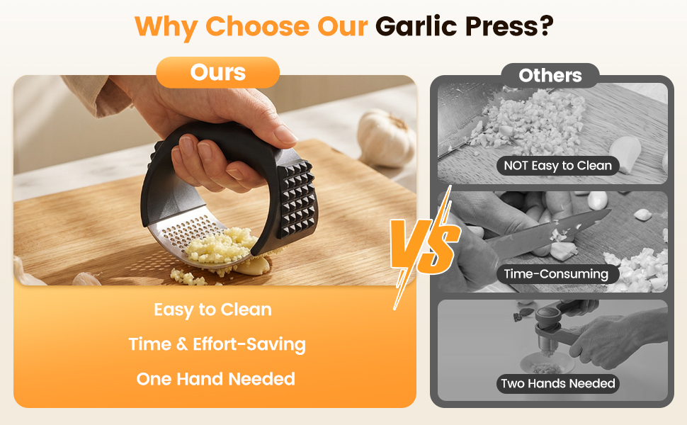 garlic press