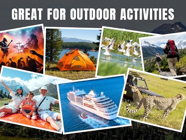 binoculars for bird watching travel cruise ship safari camping concert