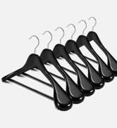 wooden suit hangers