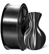 SUNLU Shiny Silk PLA Filament 1.75mm, Neatly Wound Glossy PLA 3D Printer Filament 1.75mm ±0.02mm,...