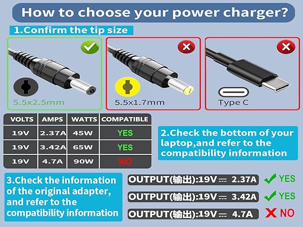 toshiba laptop charger