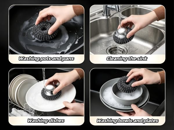 Stainless Steel Wool Scrubber