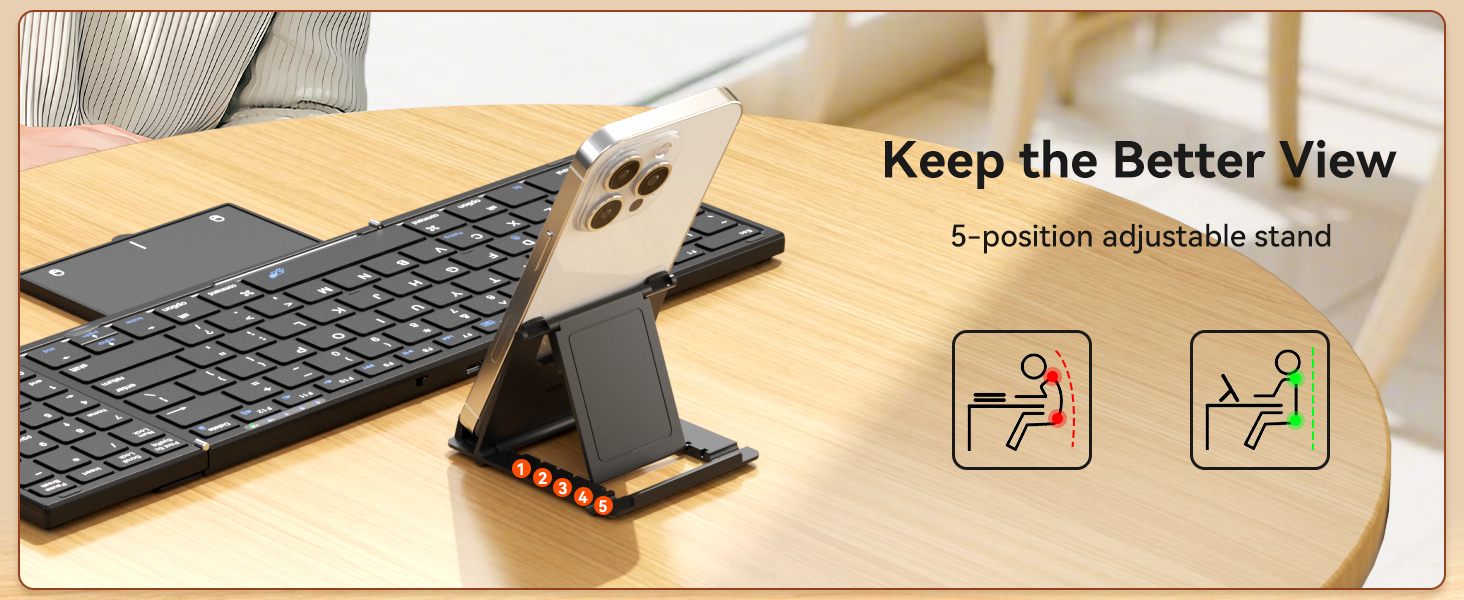 5 position phone holder