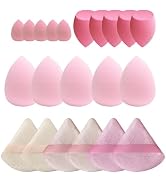 GFOUNS 21 pcs Beauty blender Makeup Sponge Bulk:Blender Sponges 21 Pcs for Liquid, Cream, and Pow...