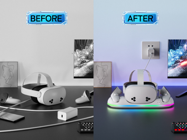 Efficient Charging pin-top charging, the magnetic USB-C interface produces less wear during use