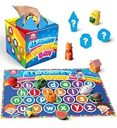 Coogam Mystery Surprise Box, Fine Motor Letter Matching and Sorting Game, 26pcs Alphabet Educatio...
