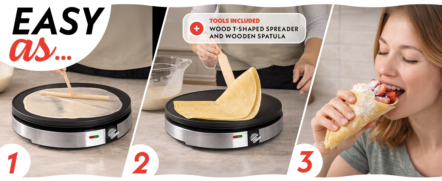 Easy creppes at home